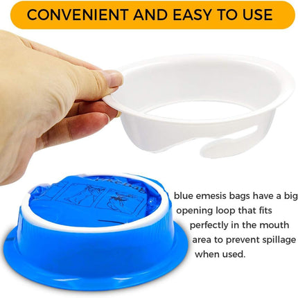 CDThinkingU Emesis Bags 1000ml Leak-Proof, Odor-Control | 100 Pack