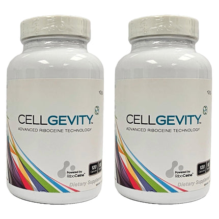 Cellgevity: Advanced RiboCeine Glutathione Support — 120 Veg Capsules (Pack of 2)