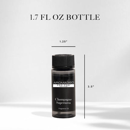 Aroma360 Champagne Supernova Pro-Pod Diffuser Oil – Bamboo, Jasmine & Ginger | 1.7 fl oz