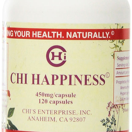 Chi Enterprise Chi Happiness - 120 caps,450mg capsules