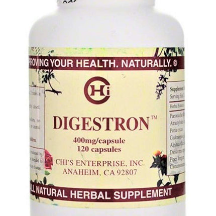 Chi's Enterprise Digestron 450mg per Capsule – 120 Capsules | Herbal Digestive Support
