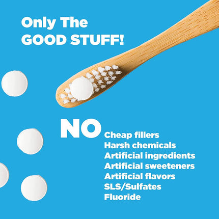 Chomp Toothpaste Tablets Refill Peppermint – SLS-Free & Fluoride-Free