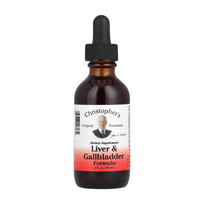 Christopher's Liver & Gallbladder Formula – Detox & Digestive Support (2 fl oz)