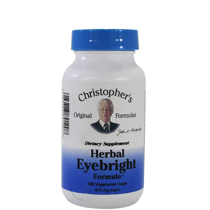 Christopher's Original Formulas Herbal Eye Formula – Natural Eye Support with Whole-Food Herbs – Pack of 2