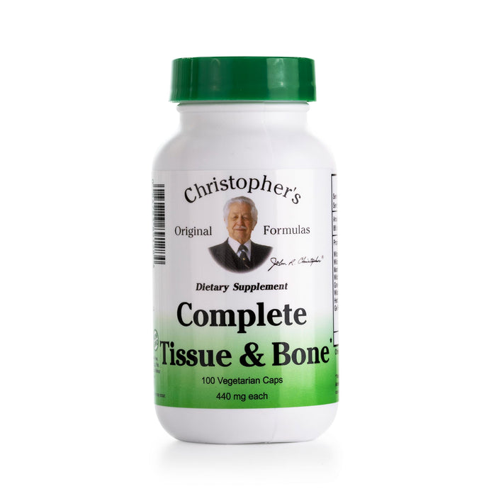 Christopher's Original Formulas Complete Tissue & Bone Formula – 100 Veg Caps
