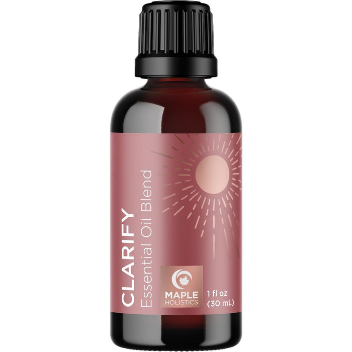 Clarify Headache Essential Oil Blend for Diffusers | Peppermint, Rosemary & Lavender