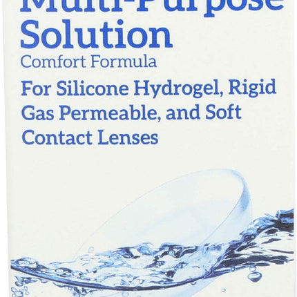Clear Conscience Cruelty-Free Multi-Purpose Contact Lens Solution – Travel Size 3 fl oz