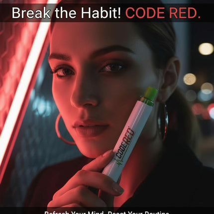 Code Red V-Aid Herbal Diffuser Pen | Plant-Based Mullein Aromatherapy