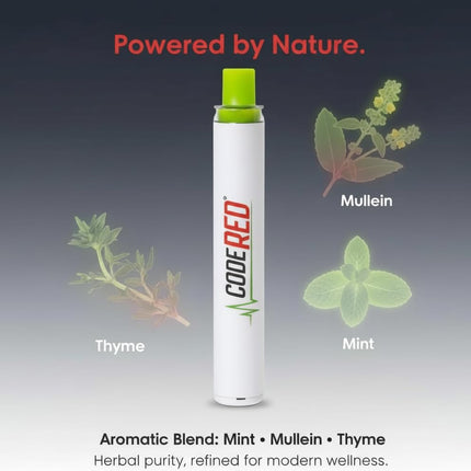 Code Red V-Aid Herbal Diffuser Pen | Plant-Based Mullein Aromatherapy