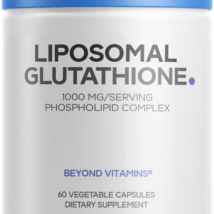 Codeage Liposomal Glutathione 1000 mg – High-Potency Reduced L-Glutathione, Liposomal Delivery, 60 Capsules