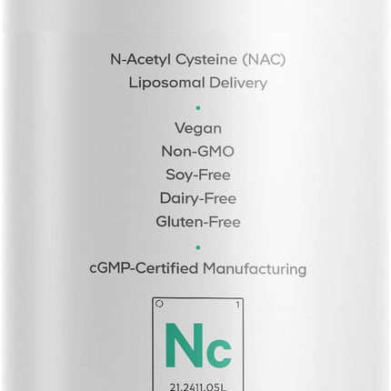 Codeage Liposomal NAC – N-Acetyl L-Cysteine, 120 Capsules (2-Month Supply)