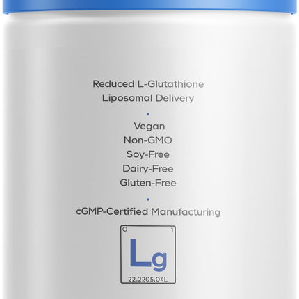 Codeage Liposomal Glutathione 1000 mg – High-Potency Reduced L-Glutathione, Liposomal Delivery, 60 Capsules