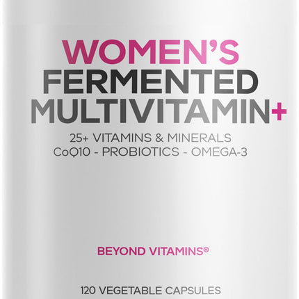 Codeage Women's Daily Multivitamin - 25+ Vitamins, Fermented & Vegan