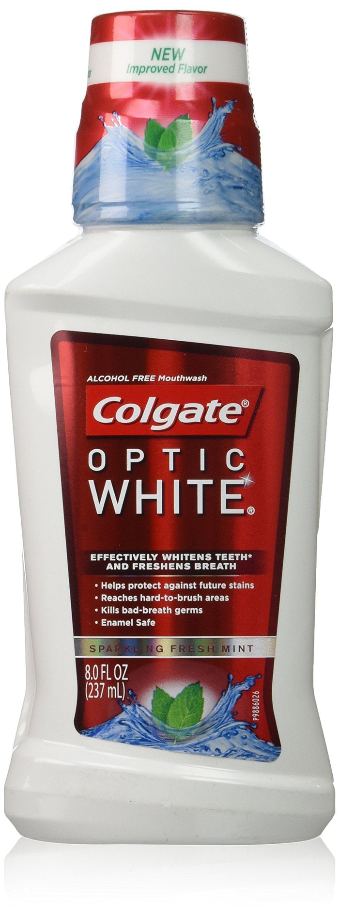 Colgate Optic White Mouthwash, 8 fl oz