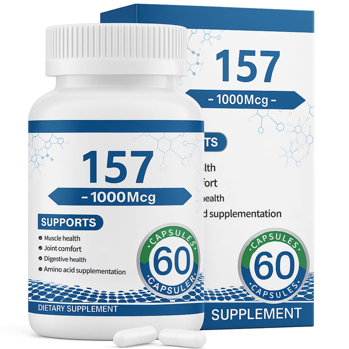 Collagen Peptide Capsules 157 – 1000mg Amino Acids Supplement for Muscles & Gut