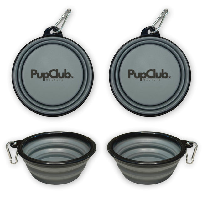 PCC - Collapsible Dog Bowl - Grey