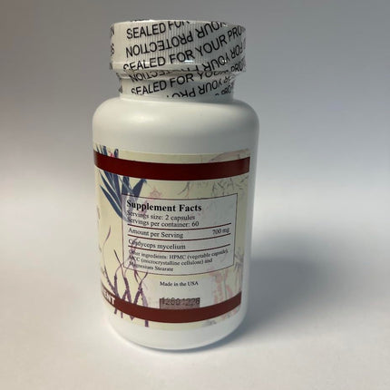 Cordyceps Extract - 120 Caps | Premium Cordyceps Sinensis Supplement