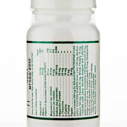 Core Level Bile - 60 Tablets by Nutri West | Biliary Support