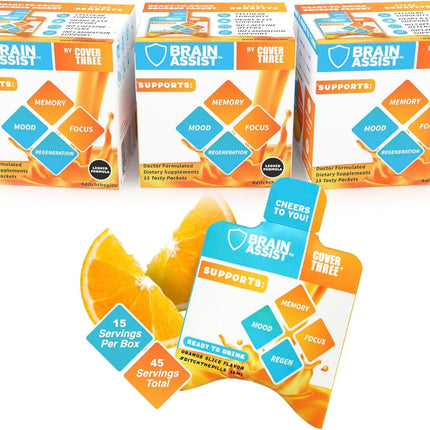 Cover Three Brain Assist | Premium Brain Support