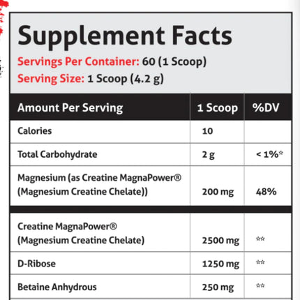 FRONTLINE FORMULATIONS Creatine Chaos – Lean Muscle Growth, Post-Workout, Unflavored (60 Servings)