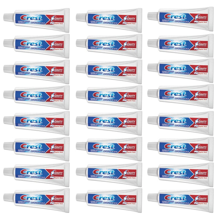 Crest Cavity Regular Toothpaste – Travel Size 0.85 oz (Pack of 24)