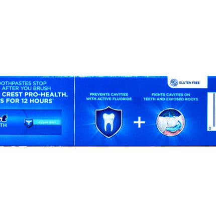 Crest Fluoride Toothpaste 8.2 oz - Cavity Protection, Bulk 8 Pack