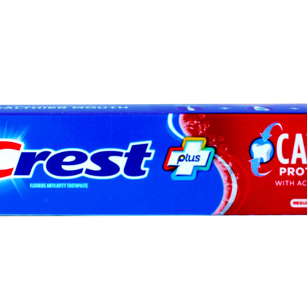 Crest Fluoride Toothpaste 8.2 oz - Cavity Protection, Bulk 8 Pack