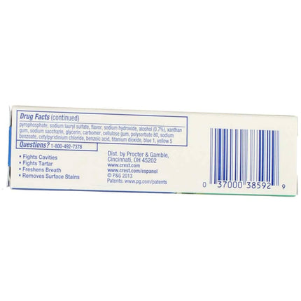 Crest Complete Whitening Plus Scope Toothpaste – TSA 0.85 oz (12 Pack)