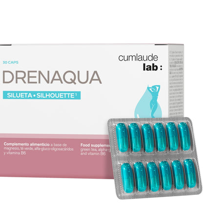 Cumlaude Drenaqua Caspsules With Probiotics And Prebiotics 30 Units by Cumlaude