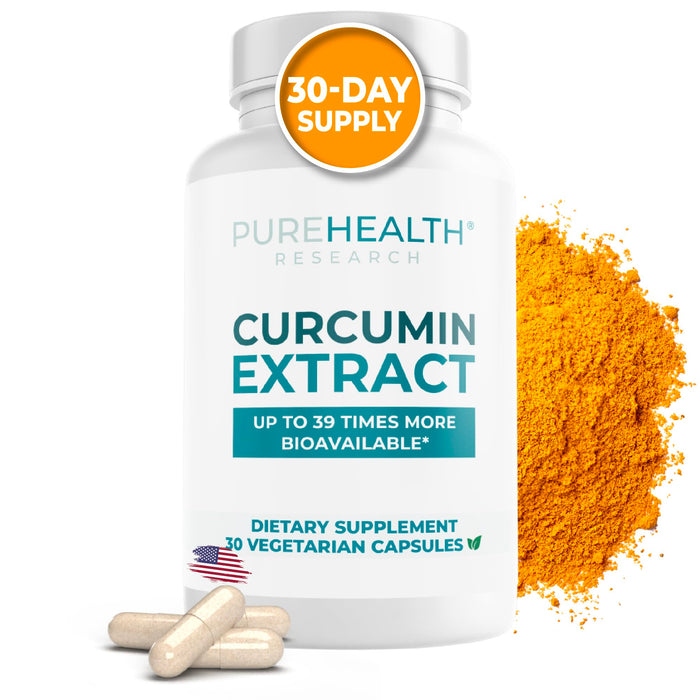 PureHealth Curcumin Extract – High-Absorption Turmeric for Immune & Joint Support (Curcugen x39)