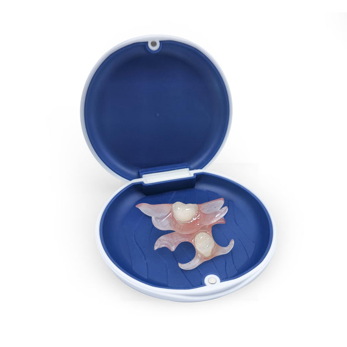 Custom Partial Dentures – Removable Denture Set for Missing Teeth (1-6) with Case | Natural Look & Comfortable Fit