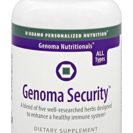 D'Adamo Genoma Security 60 Count | Personalized Nutrition