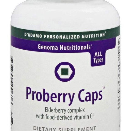D'Adamo Personalized Nutrition – Proberry Caps 120 VegCaps | Elderberry Complex with Vitamin C
