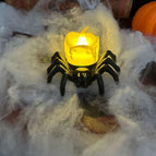 Spider Back White Candle