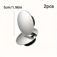 2pcs 360° Rotatable Car Blind Spot Mirrors – Universal Wide-Angle Convex Mirror for Cars, SUVs, Trucks & RVs | Driving Safety & RV Awnings Accessories