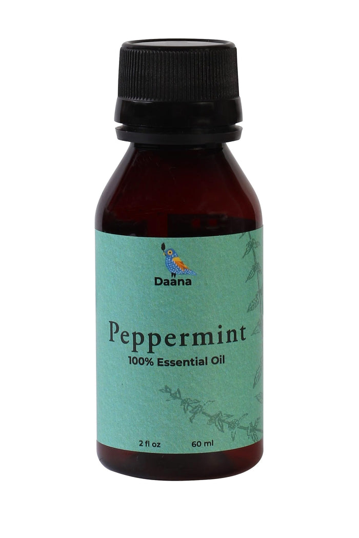 DAANA Peppermint Essential Oil - 100% Pure & Undiluted, 2 Fl Oz