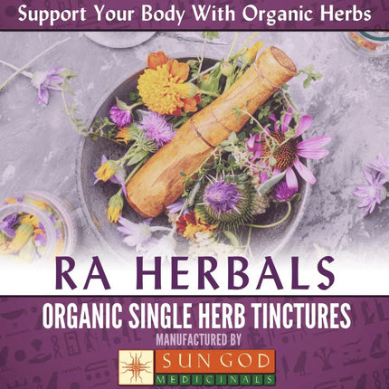 Dandelion Organic Tincture - IMPROVE DIGESTION & REMOVE IMPURITIES