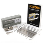 Praxis + Aluminium Cutaway Repinnable Lock + Visual Guide