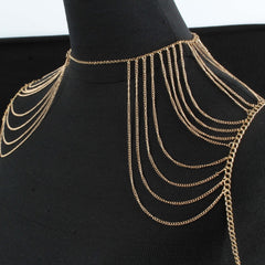 Fashion Simple Multi-layer Body Chains Women
