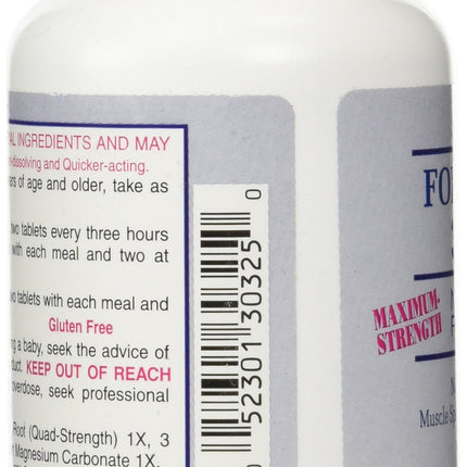 Dee Cee Laboratories Formula 303 Maximum Strength All-Natural Relaxant Tablets (250 Count) – Magnesium, Valerian Root, Passion Flower