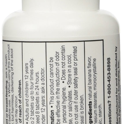 Devrom Tablets (Internal Deodorant) 200mg – 100 Chewable Tablets