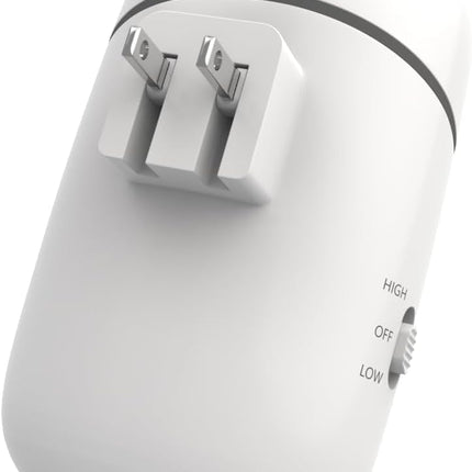 Essential Oil Diffuser - Plug-In Waterless Diffuser with Night Light, 10ml Compatible