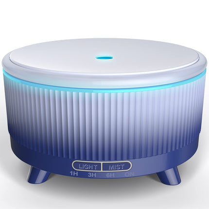 Diffusers for Essential Oils – 500ml Large Room Diffuser (Dark Blue Gradient)