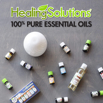 Healing Solutions Organic Ylang Ylang Essential Oil 0.33 oz (10 ml) – Pure, Undiluted