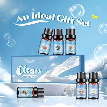 Clean Essential Oils for Laundry & Home Diffuser | Fresh Linen, Fresh Cotton