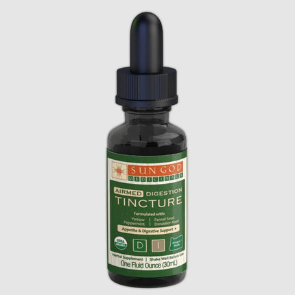 ORGANIC DIGESTION Herbal Tincture - Support your Natural Digestive Efficiency