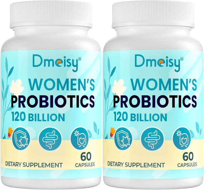 Dmeisy 120 Billion CFU Probiotic for Menopause Support – 120 Capsules