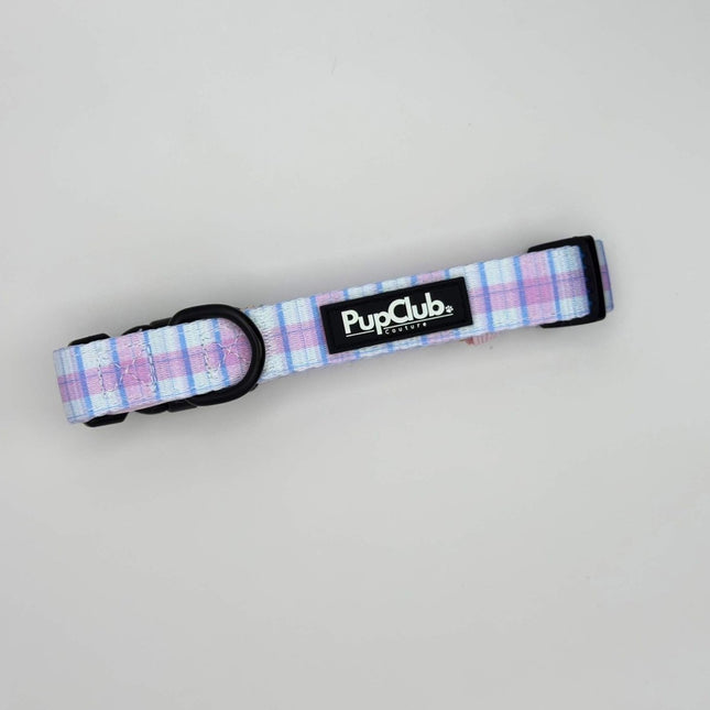 Collar - Pink Tartan