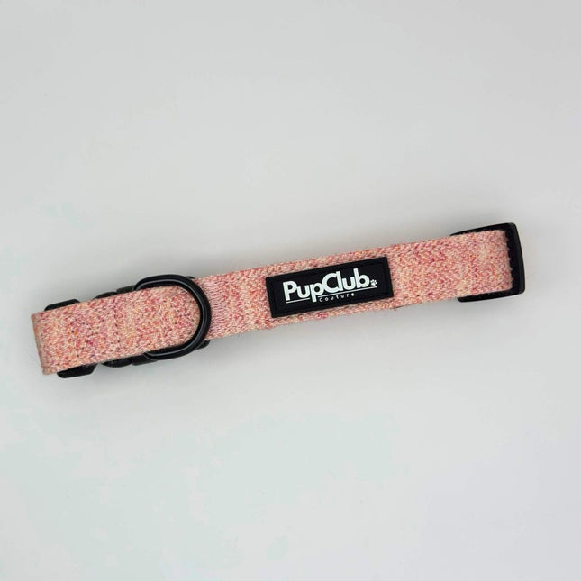 Collar - Tweed Pink