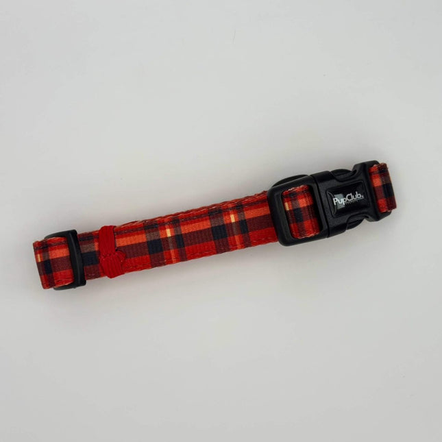 Collar - Red Tartan